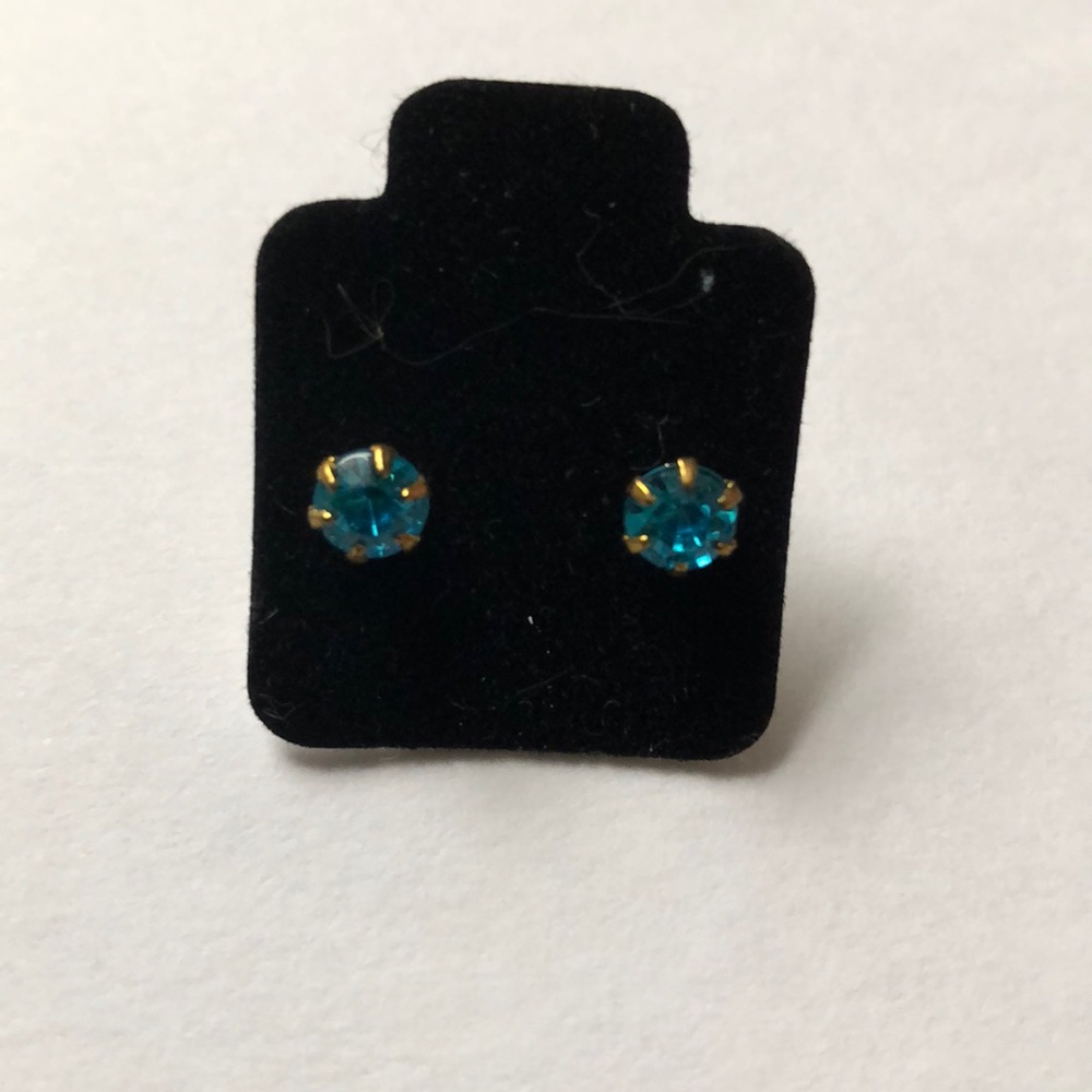 Blue Earrings